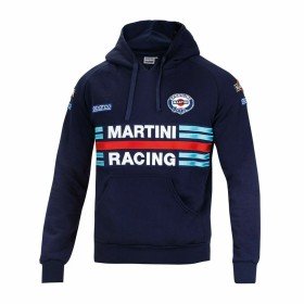 Felpa con Cappuccio Uomo Sparco Martini Racing Azzurro di Sparco, Felpe e maglioni - Rif: S3721346, Prezzo: 95,88 €, Sconto: %