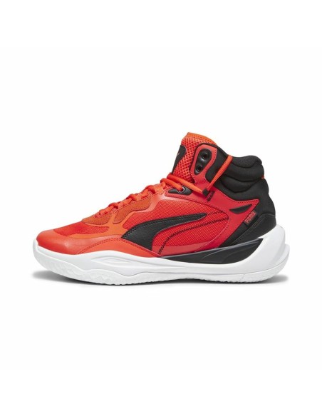 Basketballschuhe für Erwachsene Puma Playmaker Pro Mid Rot | Tienda24 Tienda24.eu