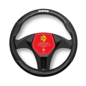 Steering Wheel Cover Momo MOMLSWC0COMBK Ø 38-39 cm | Tienda24 - Global Online Shop Tienda24.eu