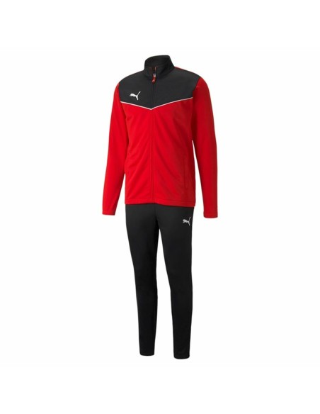 Survêtement pour Adultes Puma Individualrise Track Noir/Rouge | Tienda24 Tienda24.eu