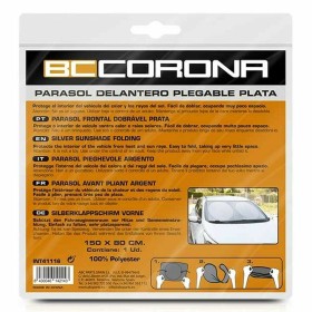 Guarda-sol INT41116 Prateado 150 x 80 cm de BigBuy Car, Vidros dianteiros - Ref: S3722032, Preço: 8,07 €, Desconto: %