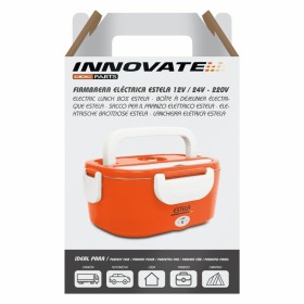 Electric Lunch Box Estela Innovate Orange 12 - 24 V by BigBuy Car, Food storage - Ref: S3722034, Price: 29,05 €, Discount: %