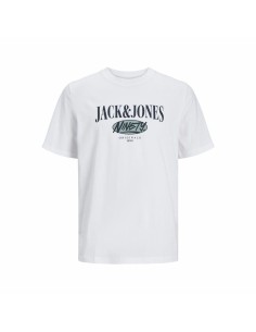 Maglia a Maniche Corte Uomo Jack & Jones cobin Bianco Uomo da Jack & Jones, T-shirt - Ref: S64122375, Precio: 11,68 €, Descue...