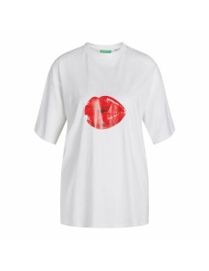 T shirt à manches courtes Enfant Jack & Jones Jorcole Back Print Blanc Vert | Tienda24 Tienda24.eu