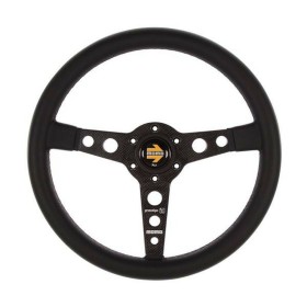 Racing Steering Wheel Momo Black Ø 35 cm by Momo, Steering wheels and shafts - Ref: S3722434, Price: 479,40 €, Discount: %