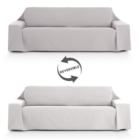 Cubre sofá Eysa SILVER Gris claro 400 x 270 cm Reversible de Eysa, Sofás - Ref: D1607565, Precio: 79,73 €, Descuento: %