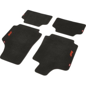 Auto-Fußmatten-Set FORMULA 1 CM570 Schwarz/Rot 4 uds von FORMULA 1, Antirutschmatten - Ref: S3723045, Preis: 37,34 €, Rabatt: %