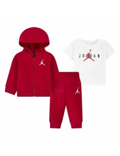 Completo Sportivo per Neonati Jordan Essentials Fleeze Box Bianco Rosso da Jordan, Abbigliamento sportivo - Ref: S64122503, P...