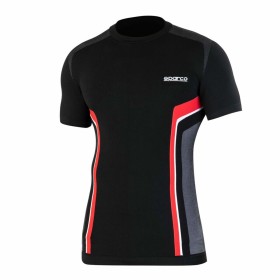 Camisola de Manga Curta Homem Sparco HYPER-T Preto Vermelho M de Sparco, T-shirts e tops - Ref: S3723359, Preço: 50,18 €, Des...