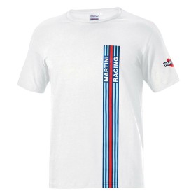 T shirt à manches courtes Sparco BIG STRIPES Blanc (Taille M) de Sparco, T-shirts et tops - Réf : S3723366, Prix : 43,16 €, R...