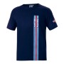 Maglia a Maniche Corte Uomo Sparco Martini Racing Blu Marino (Taglia S) di Sparco, T-shirt e top - Rif: S3723371, Prezzo: 44,...