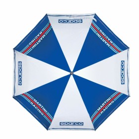 Umbrella Sparco Martini Racing Ø 95 cm Blue/White Blue by Sparco, Stick Umbrellas - Ref: S3723382, Price: 23,64 €, Discount: %