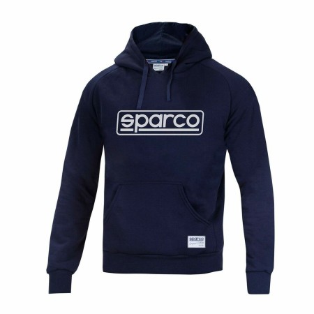 Sudadera con Capucha Sparco Frame Azul marino S | Tienda24 - Global Online Shop Tienda24.eu