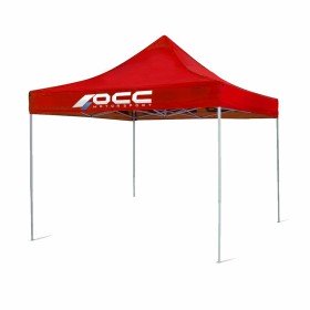 Carp OCC Motorsport OCCCARP02 Racing Red Polyester 420D Oxford 3 x 3 m by OCC Motorsport, Event Shelters & Gazebos - Ref: S37...