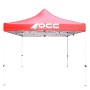 Tenda OCC Motorsport OCCCARP02 Racing Rosso Poliestere 420D Oxford 3 x 3 m di OCC Motorsport, Tende per eventi e tendoni - Ri...