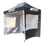 Parede de Tenda OCC Motorsport OCCCARP31 Racing Preto Poliéster 420D Oxford 3 x 2 m Janela 2 Unidades de OCC Motorsport, Tend...