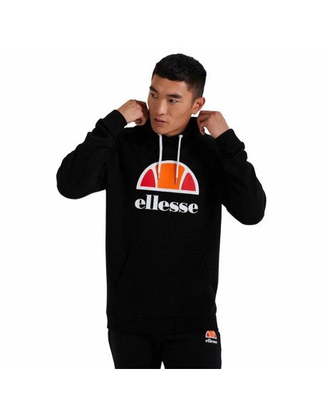 Sudadera con Capucha Hombre Ellesse Dahryl Negro | Tienda24 Tienda24.eu