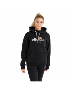 Felpa con Cappuccio Donna Ellesse Ascellare Nero da Ellesse, Donna - Ref: S64122758, Precio: 54,51 €, Descuento: %