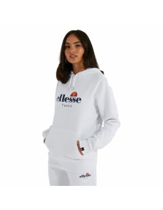 Felpa con Cappuccio Donna Ellesse Ascellare Bianco da Ellesse, Donna - Ref: S64122759, Precio: 54,51 €, Descuento: %