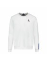 Sudadera sin Capucha Mujer Le coq sportif Tri N°1 Blanco | Tienda24 Tienda24.eu