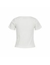 T-shirt à manches courtes femme Jack & Jones Jxlucinda Str Ss Blanc | Tienda24 Tienda24.eu