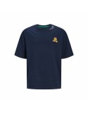 Kurzarm-T-Shirt für Kinder Jack & Jones Jorcole Back Print Marineblau | Tienda24 Tienda24.eu