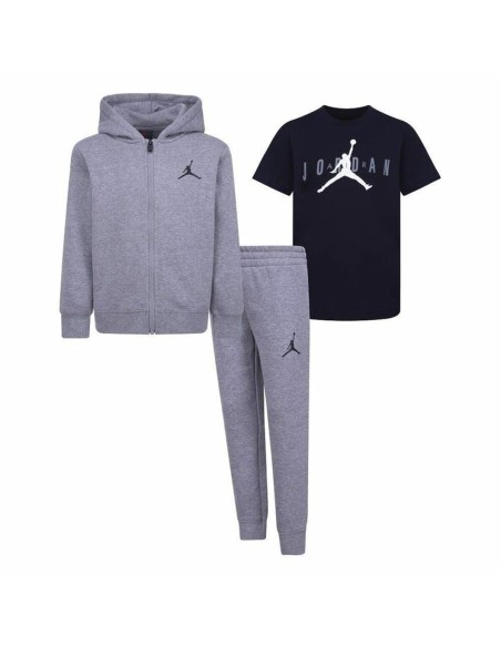 Conjunto Deportivo para Niños Jordan Essentials Box Negro Gris | Tienda24 Tienda24.eu