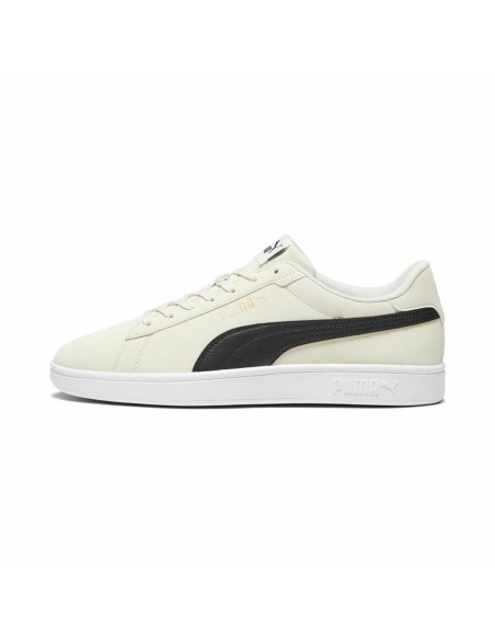 Chaussures casual homme Puma Smash 3.0 Buck Crème | Tienda24 Tienda24.eu