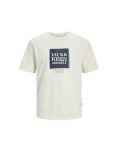 Men’s Short Sleeve T-Shirt Jack & Jones Lisa Rednd | Tienda24 Tienda24.eu