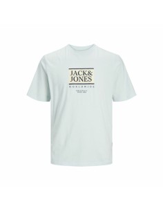 Camiseta de Manga Corta Hombre Jack & Jones JCOMAP SUMMER 12257908 Verde | Tienda24 Tienda24.eu