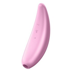 Aspirateur à clitoris Satisfyer Curvy 3+ Rose de Satisfyer, Suceurs de clitoris - Réf : S4000076, Prix : 40,45 €, Remise : %