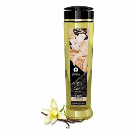 Huile de massage érotique Shunga Desire Vanille (240 ml) de Shunga, Crèmes, lotions et huiles de massage - Réf : S4000106, Pr...