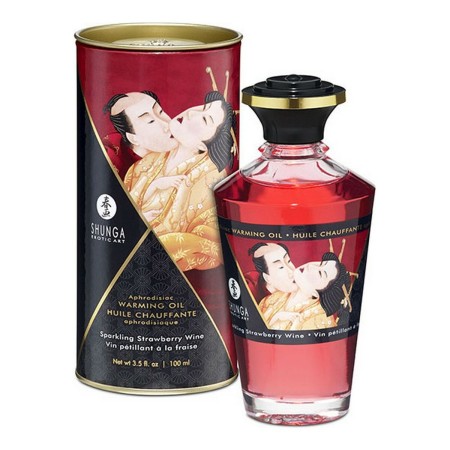 Hot Oil Strawberry Shunga (100 ml) by Shunga, Massage Oils - Ref: S4000156, Price: 15,25 €, Discount: %