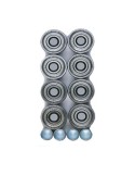 Ruote Atipick ABEC7 BMX/Skate Grigio scuro (8 pcs) da Atipick, Parti di skateboard - Ref: S6417617, Precio: €11.66, Descuento: %