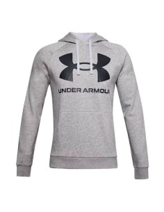 Herren Sweater mit Kapuze Under Armour Rival Big Logo Hellgrau von Under Armour, Herren - Ref: S6425480, Preis: 41,87 €, Raba...