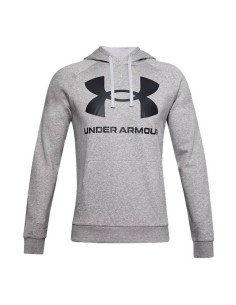 Sudadera con Capucha Hombre Under Armour Rival Big Logo Gris claro de Under Armour, Hombre - Ref: S6425480, Precio: 41,87 €, ...