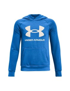 Felpa con Cappuccio Uomo Under Armour Rival Big Logo Azzurro da Under Armour, Uomo - Ref: S6425483, Precio: 34,12 €, Descuent...