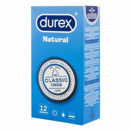 Preservativi Durex Natural Ø 5,6 cm (12 uds) di Durex, Preservativi maschili - Rif: S4000887, Prezzo: 9,11 €, Sconto: %