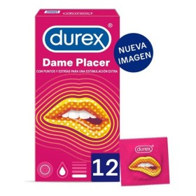 Préservatifs Durex Dame Placer (12 uds) de Durex, Préservatifs masculins - Réf : S4000895, Prix : 10,81 €, Remise : %