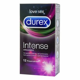 Préservatifs Durex Intense Ø 5,6 cm (12 uds) de Durex, Préservatifs masculins - Réf : S4000912, Prix : 14,80 €, Remise : %