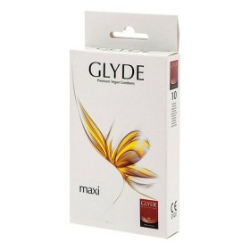 Condoms Glyde Maxi 19 cm (10 uds) by Glyde, Male Condoms - Ref: S4000935, Price: 8,21 €, Discount: %