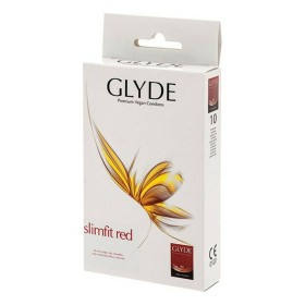 Condoms Glyde Slimfit Red 10 Units by Glyde, Male Condoms - Ref: S4000939, Price: 8,21 €, Discount: %