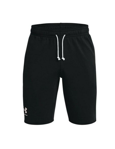 Herren-Sportshorts Under Armour Rival Terry Schwarz | Tienda24 Tienda24.eu