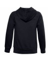 Polar com Capuz Criança Under Armour Fleece Rival Big Logo Preto | Tienda24 Tienda24.eu