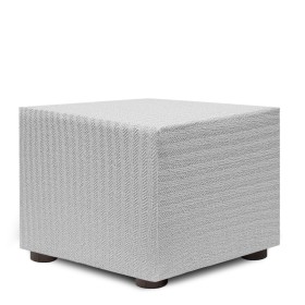 Pouffe cover Eysa JAZ White 65 x 65 x 65 cm by Eysa, Sofas & Couches - Ref: D1607624, Price: 30,40 €, Discount: %