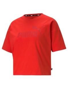 Maglia a Maniche Corte Donna Puma Essentials Logo Rosso da Puma, Donna - Ref: S6430813, Precio: 18,53 €, Descuento: %