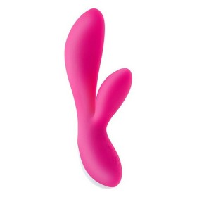 Conejito Vibrador S Pleasures Rosa Fucsia de S Pleasures, Vibradores dobles - Ref: S4001804, Precio: 31,36 €, Descuento: %