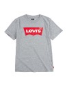 Camisola de Manga Curta Criança Levi's Batwing Cinzento Cinzento claro | Tienda24 Tienda24.eu