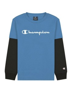 Kinder-Sweatshirt Levi's TWO TONE PRINT Marineblau | Tienda24 Tienda24.eu