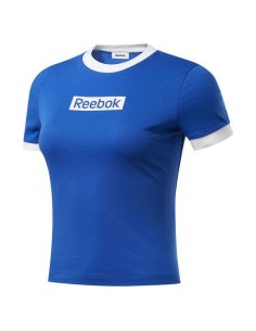 Maglia a Maniche Corte Donna Reebok Essentials Linear Logo Azzurro da Reebok, Donna - Ref: S6430945, Precio: 16,24 €, Descuen...